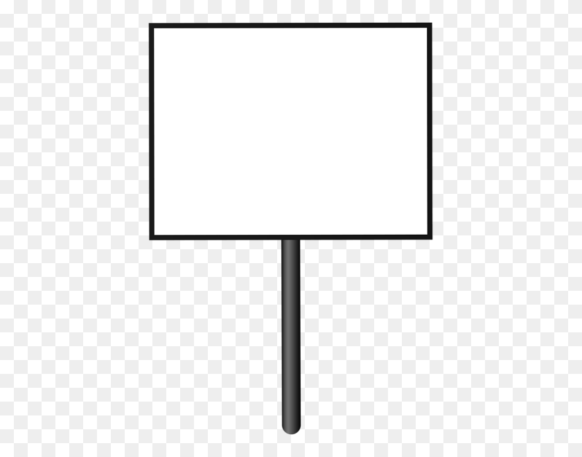 413x600 Blank Sign Board Transparent Image A A A Marcos - Blank Sign PNG