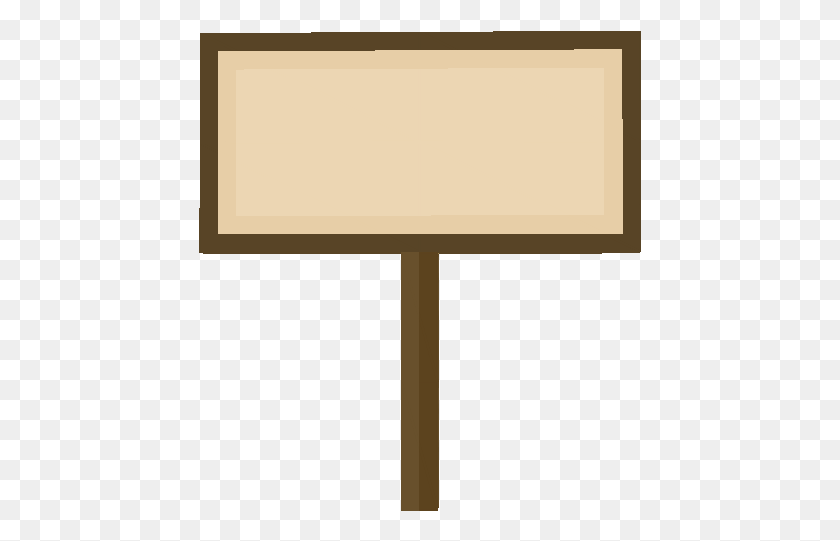 442x481 Blank Sign Png Png Image - Blank Sign PNG