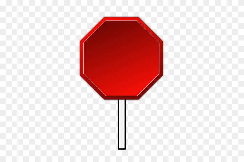 500x500 Blank Stop Sign - Blank Sign PNG