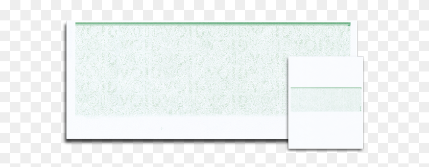 600x267 Blank Voucher Check In Middle Classic Security - Paper Texture PNG