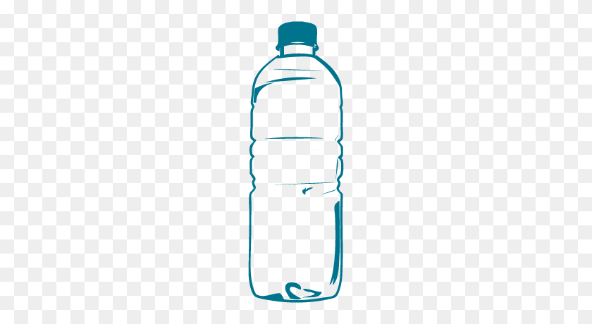 400x400 Пустая Бутылка С Водой На Прозрачном Фоне - Водный Фон Png