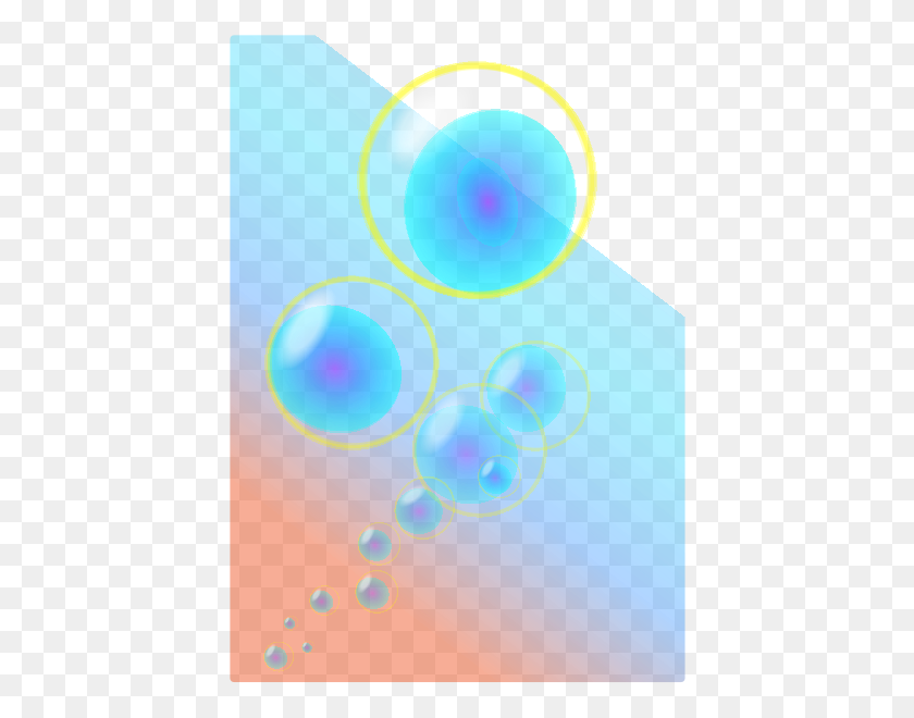 424x600 Blasenubbles Clipart Png For Web - Soap Bubbles Clip Art