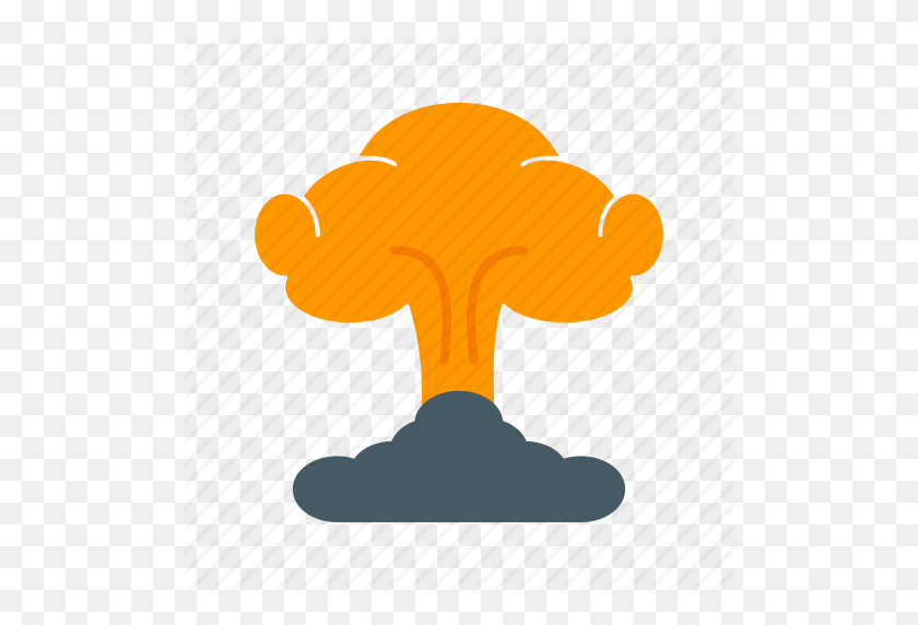 512x512 Blast, Bomb, Damage, Disaster, Explosion, Fire, Smoke Icon - Fire Explosion PNG