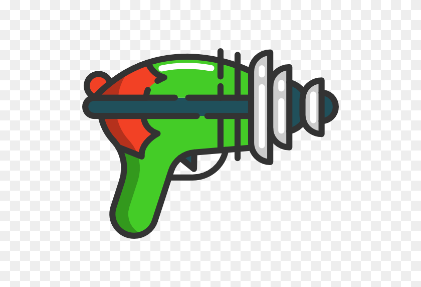 512x512 Blaster, Weapons, Gun, Science Fiction, Weapon Icon - Weapons Clipart
