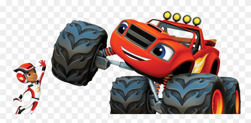 950x430 Blaze Tdp Textiles - Blaze And The Monster Machines PNG