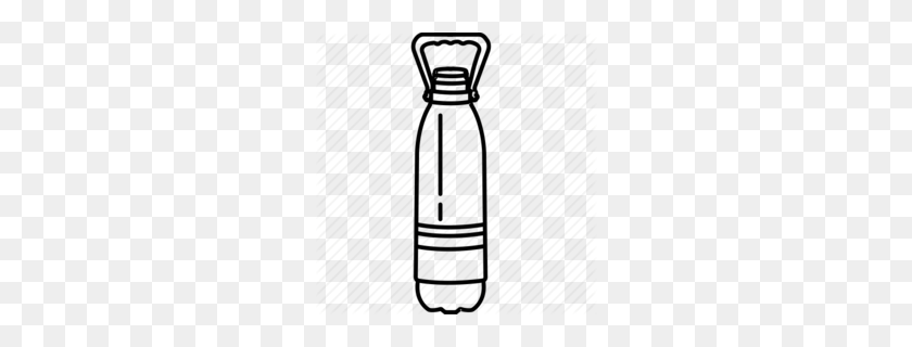 260x260 Bleach Bottle Clipart - Glass Jar Clipart