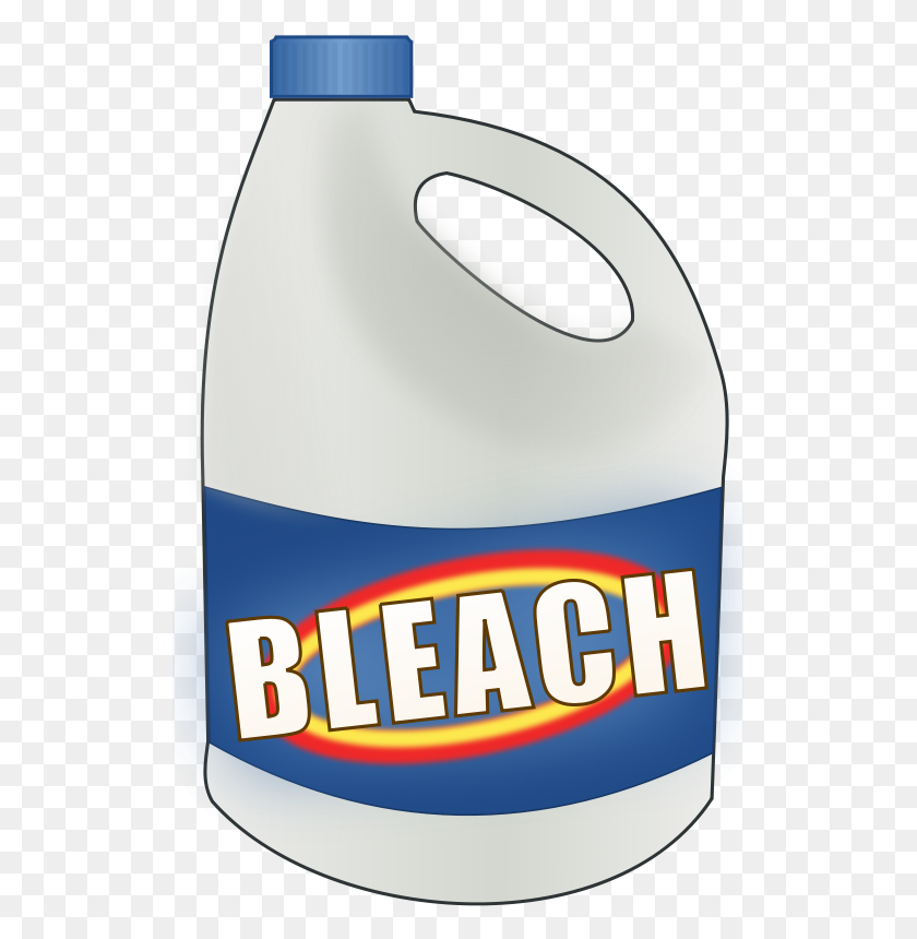 523x800 Bleach Bottle Clipart Scrapbook Three Or Cards Or Decoupage - Cleaning Products Clipart