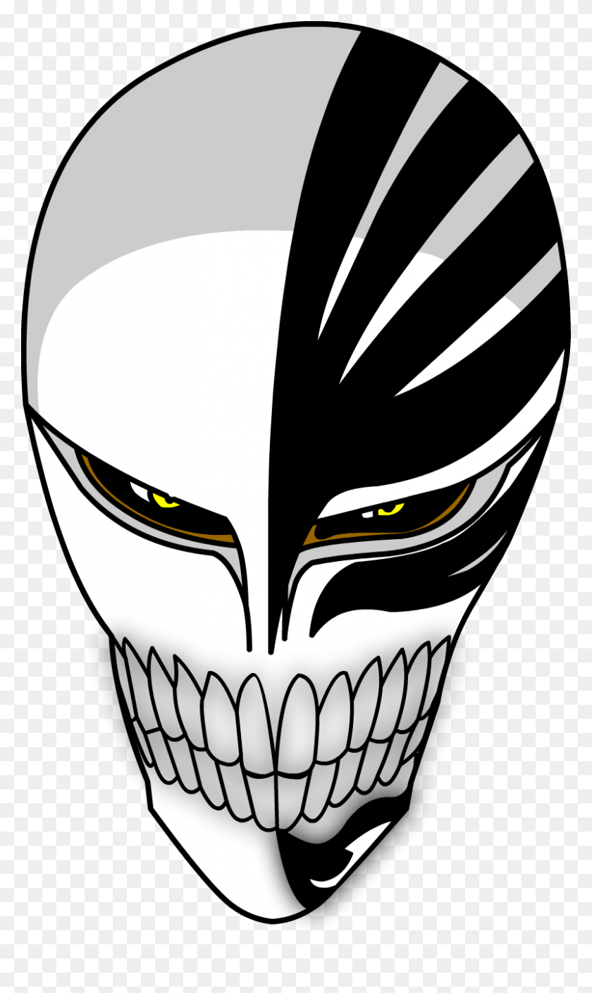 800x1384 Bleach Mask Png Png Image - Bleach PNG