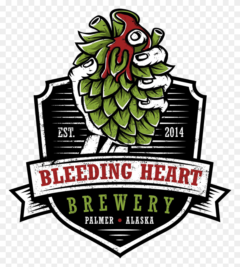 1430x1600 Bleeding Heart Brewery State Fair - Снос Дерби Клипарт
