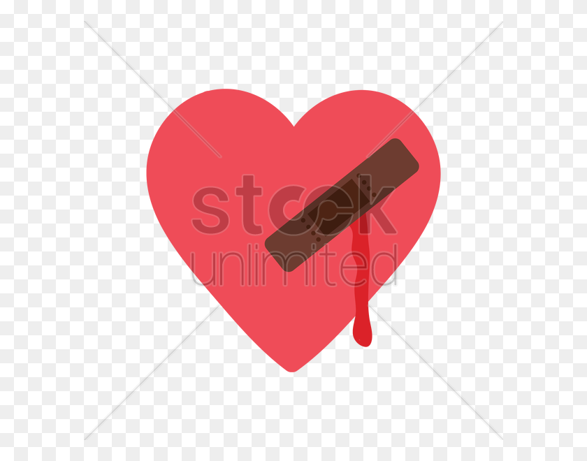600x600 Кровоточащее Сердце Векторное Изображение - Кровоточащее Сердце Png