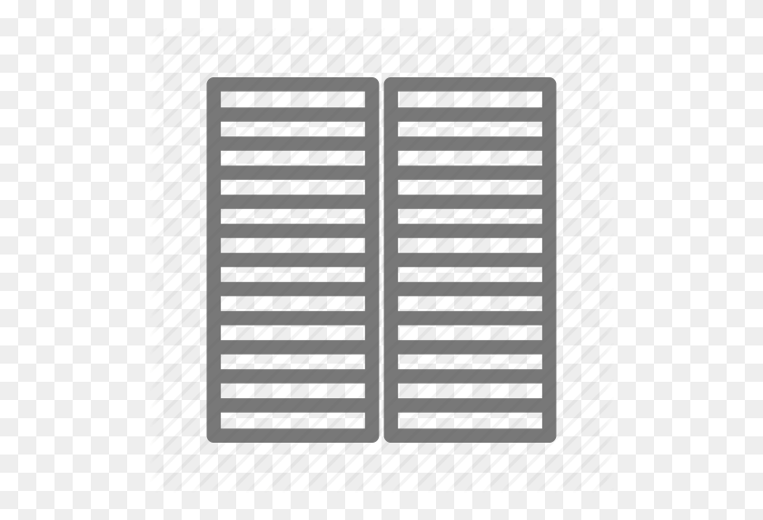 512x512 Blinds, Closed, Shade, Shutters, Window Icon - Blinds PNG