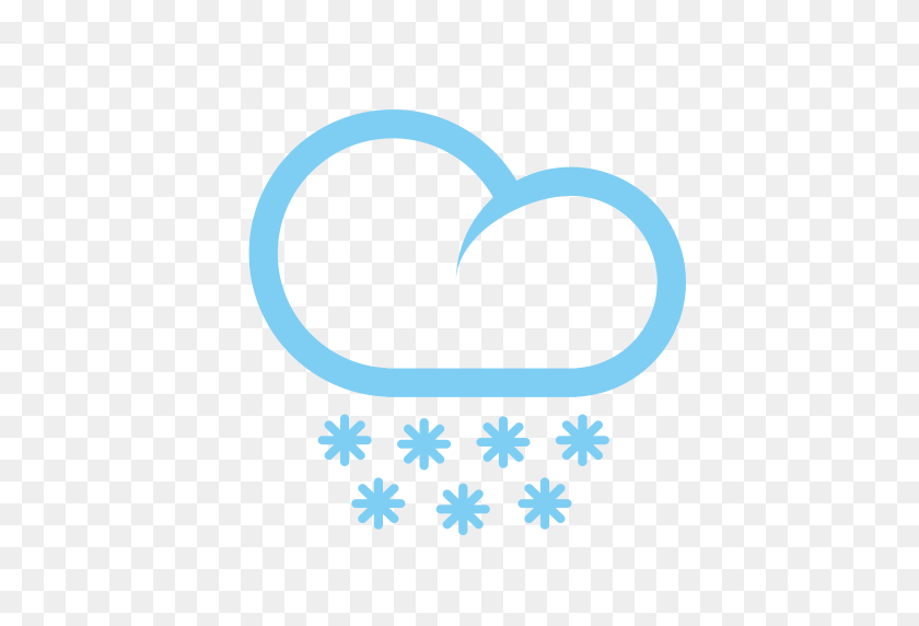512x512 Blizzard Weather Icon, Fill, Flat Icon With Png And Vector Format - Blizzard Clipart