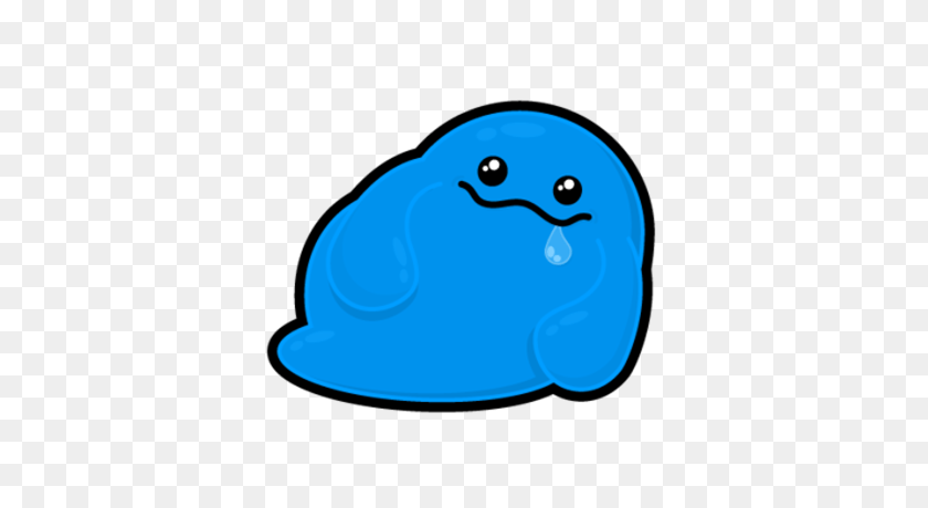 400x400 Blob With Eyes Transparent Png - Blob Clipart
