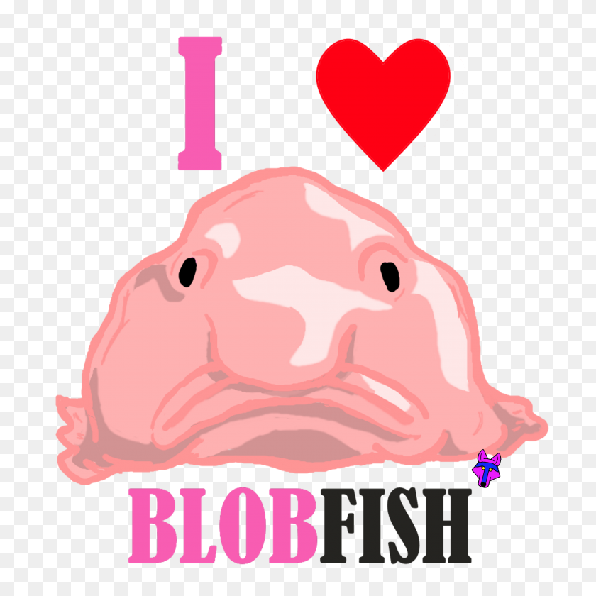 3000x3000 Blobfish Blobfish, Fish And Love - Blobfish PNG