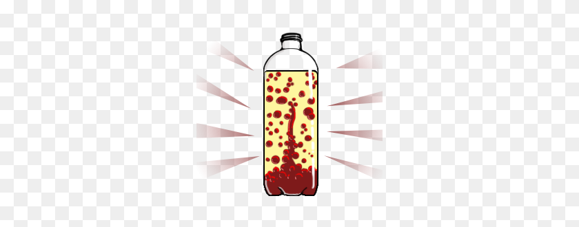 270x270 Blobs In A Bottle - Science Experiment Clipart