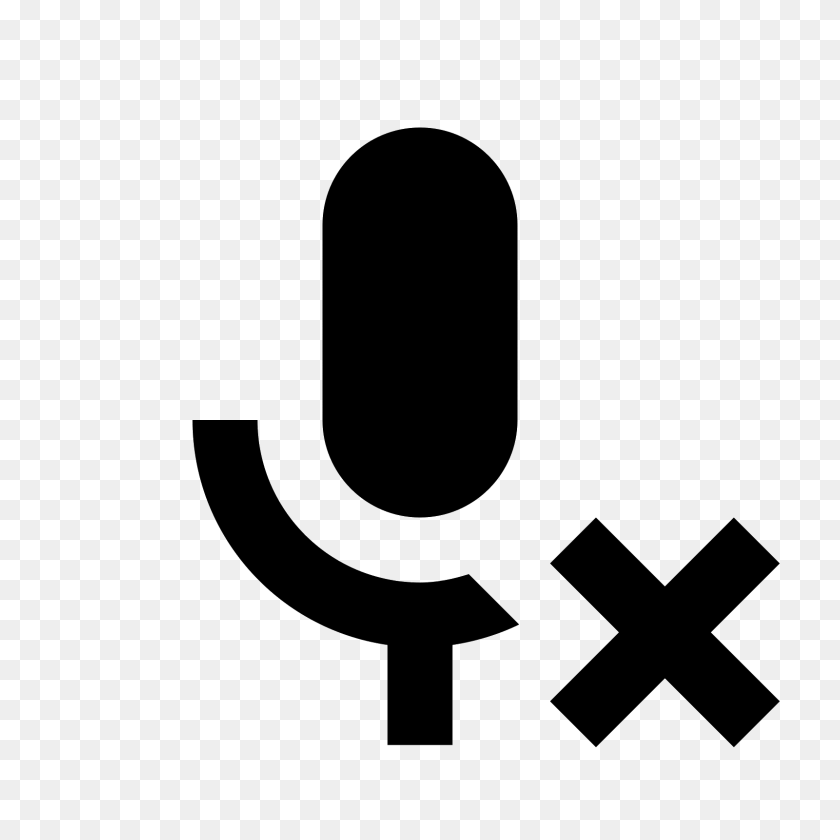 1600x1600 Block Microphone Icon - Microphone Icon PNG