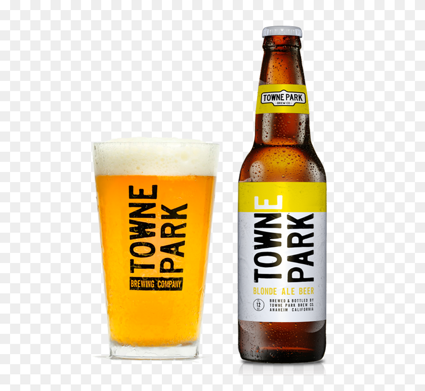 499x713 Blonde Ale Towne Park Brew - Cervezas Png
