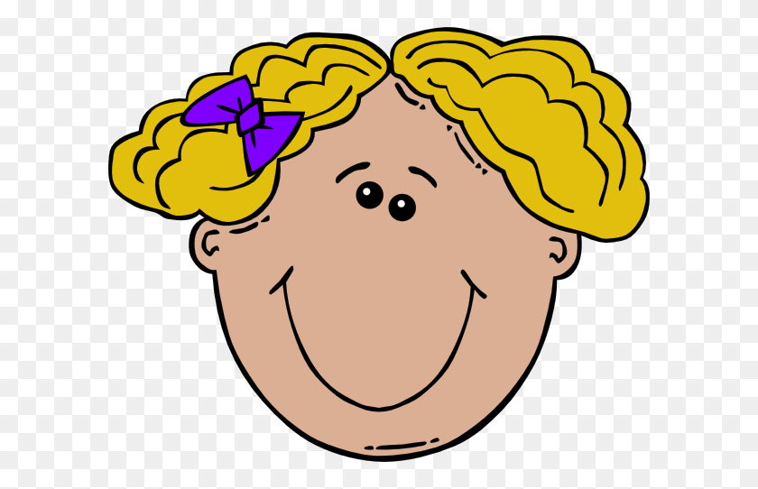 600x482 Blonde Haired Girl Png Clip Arts For Web - Blonde Clipart