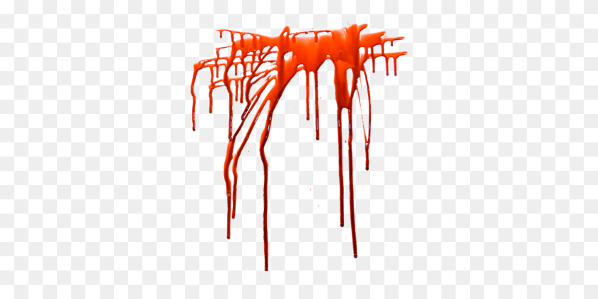 420x360 Blood - Dripping Blood PNG