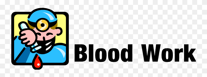 750x255 Blood Clipart Lab Work - Blood Dripping Clipart