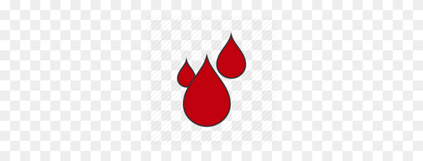 260x260 Donación De Sangre Clipart - Mancha De Sangre Png