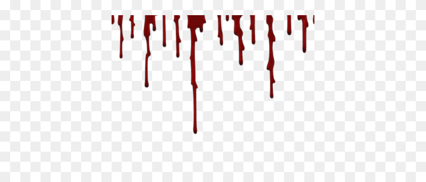 400x300 Blood Dripping Transparent Background - Blood Texture PNG