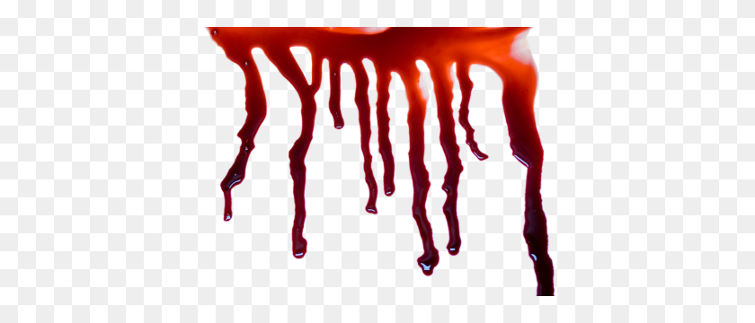 400x300 Blood Dripping Transparent Background - Dripping Blood PNG