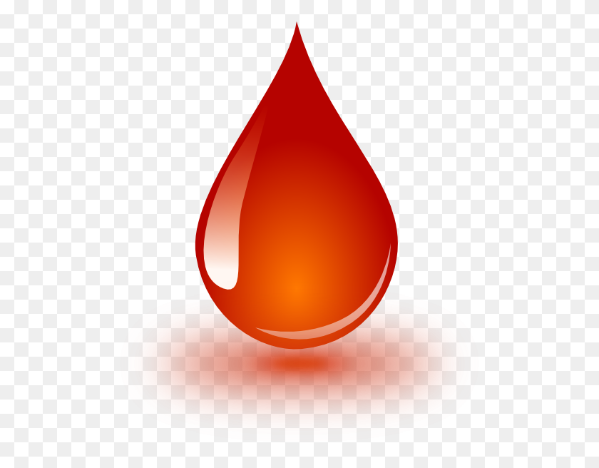 540x596 Blood Drop Clip Art - Donation Box Clipart