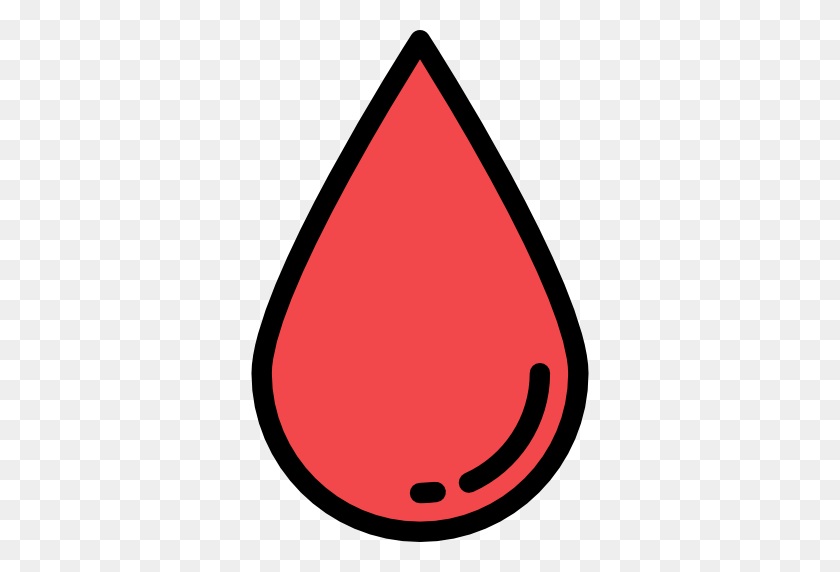 512x512 Blood, Drop Icon - Blood Drop Clipart