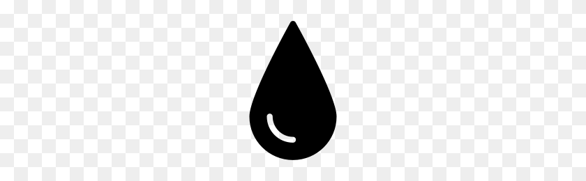 200x200 Blood Drop Icons Noun Project - Blood Drops PNG
