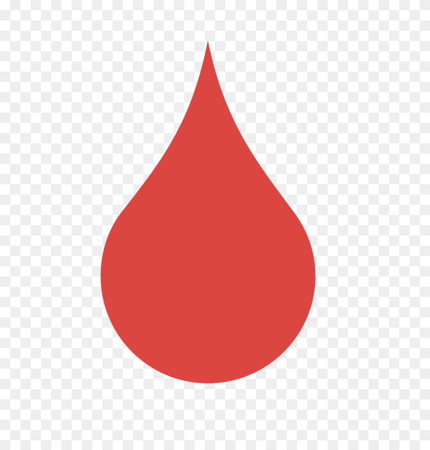 1000x1051 Blood Drop Plain - Blood Transfusion Clipart