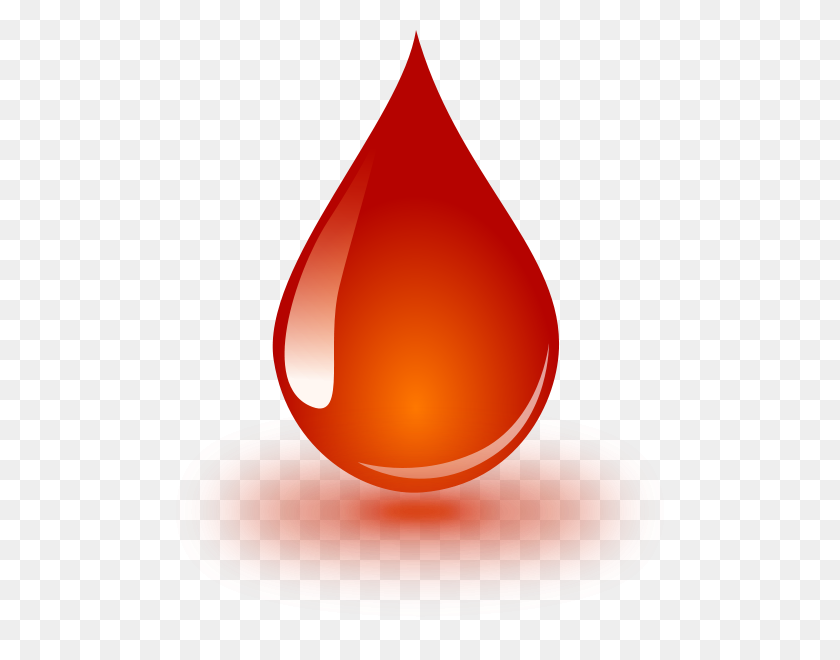 544x600 Blood Drop Png Clip Arts For Web - PNG Blood