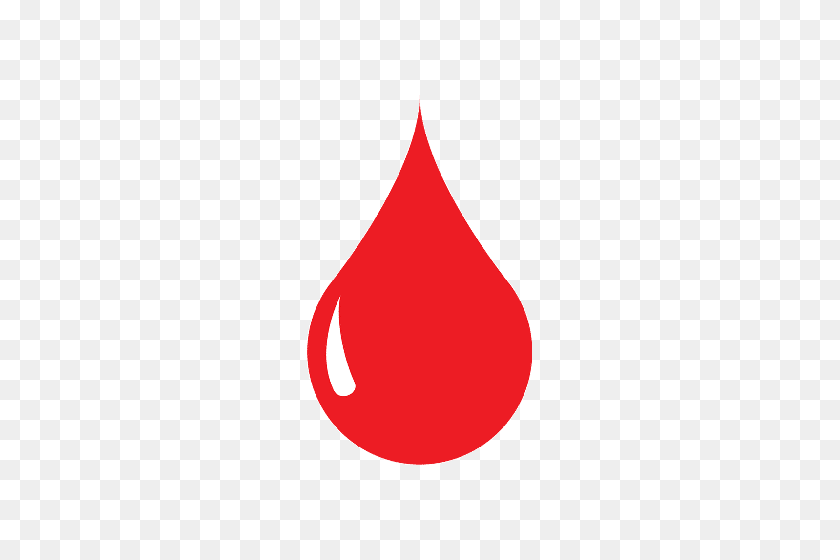 500x500 Icono De Vector De Gota De Sangre Descargar Iconos De Sitio Web Gratis - Mano De Sangre Png