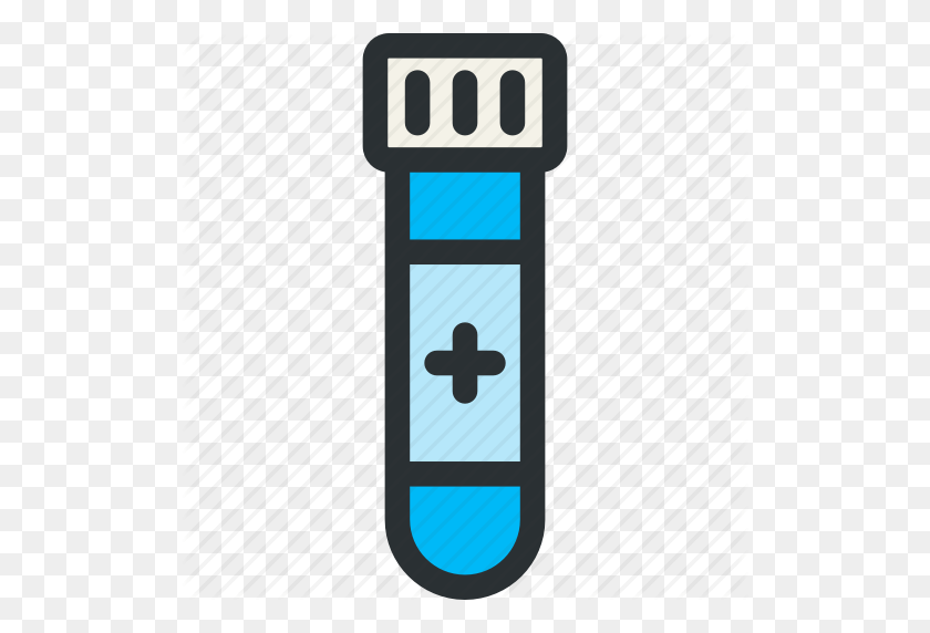 512x512 Blood, Flask, Health, Medical, Sample, Science, Test Icon - Science Test Tubes Clipart