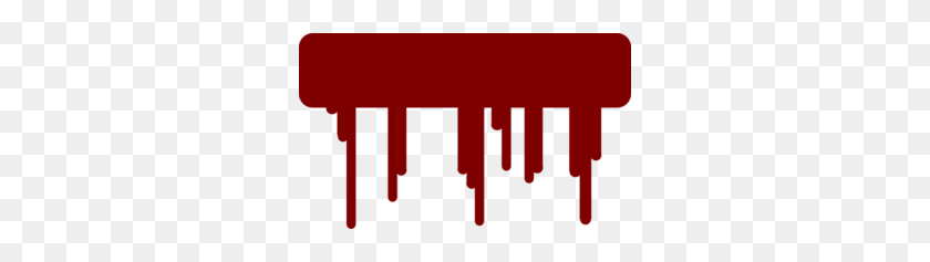 300x177 Blood Ooze Clip Art - Drips PNG