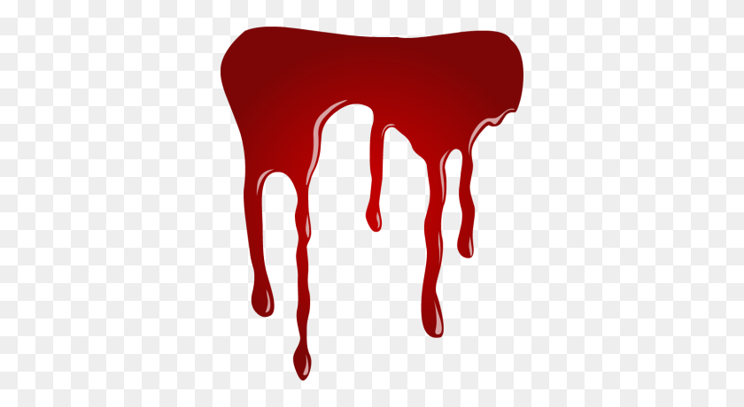 342x400 Blood Splatter Nine Isolated Stock Photo - Blood Spatter PNG