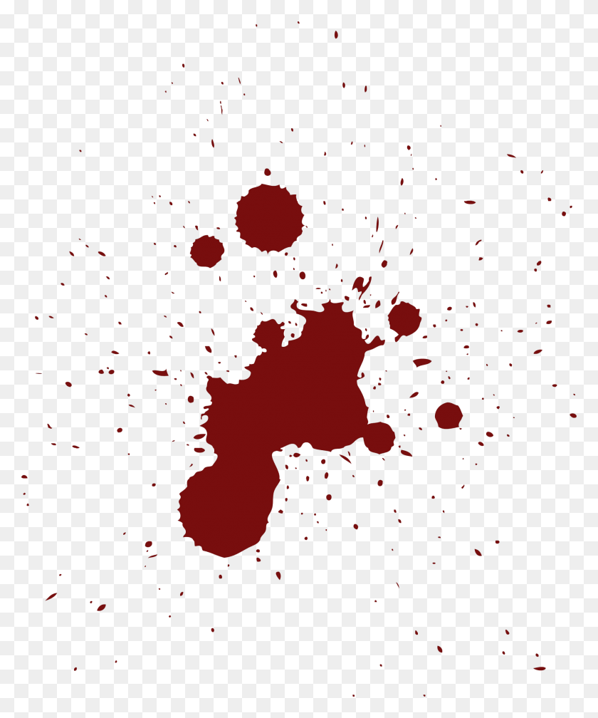 1854x2255 Blood Splatter Transparent Png Pictures - Paint Drip PNG