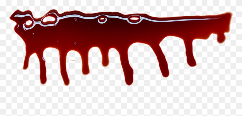 1024x453 Blood Stains Free Png And Clipart Vector, Clipart - PNG Blood