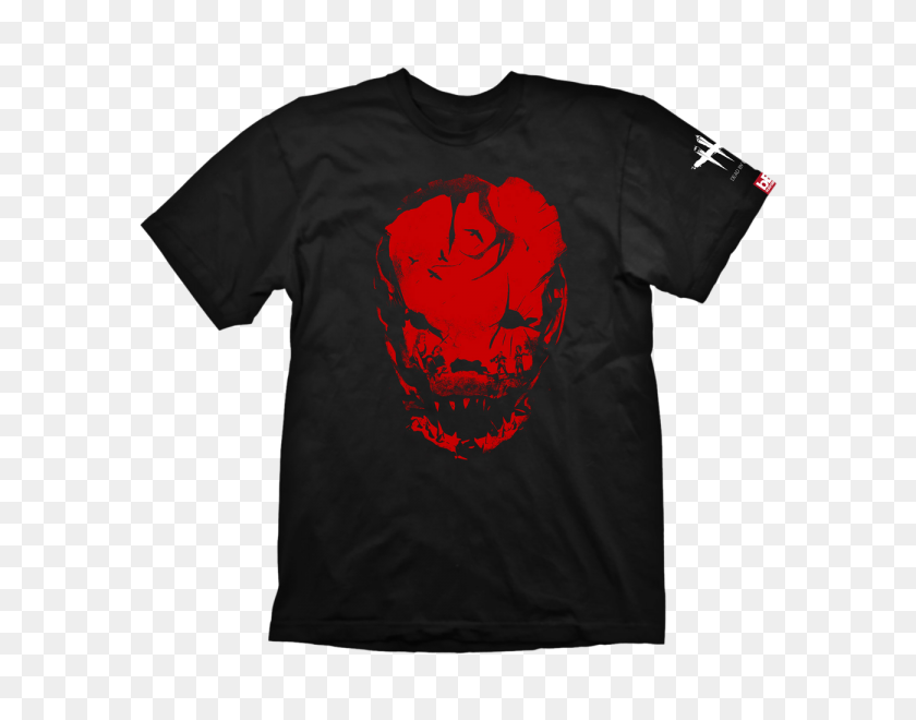 600x600 Bloodletting T Shirt Red On Black The Official Dead - Dead By Daylight Logo PNG
