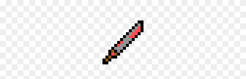 180x210 Bloody Knife Pixel Art Maker - Bloody Knife PNG