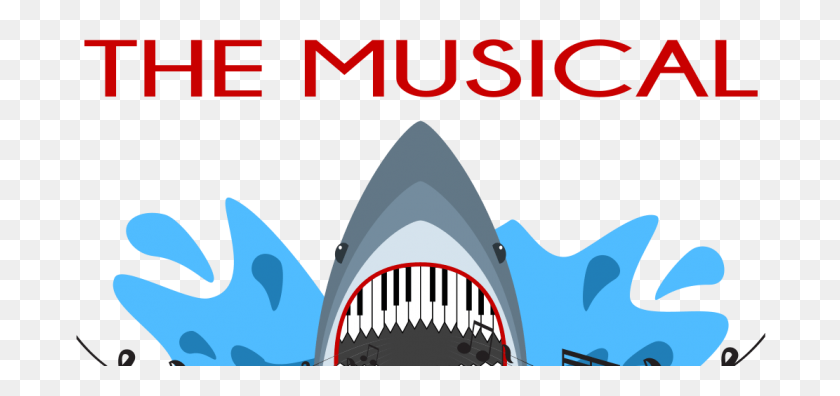 702x336 Blt Presents 'jaws The Musical' Dinner Theater - Jaws PNG