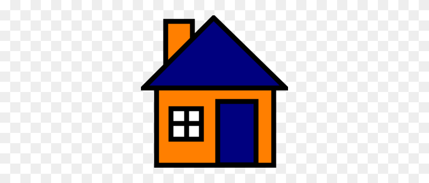 288x298 Blu Png Images, Icon, Cliparts - Stick House Clipart
