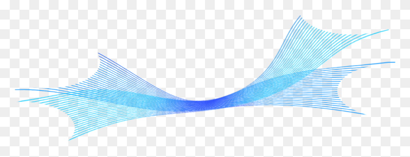 989x333 Blue Abstract Lines Transparent Image Png Arts - Abstract Lines PNG