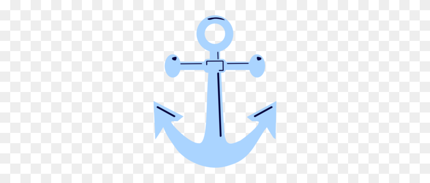 240x298 Blue Anchor Clip Art Blue Anchor Clip Art - Shingles Clipart