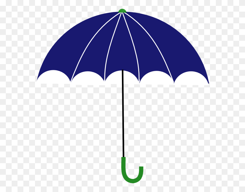 594x599 Blue And Green Umbrella Png, Clip Art For Web - Parachute Clipart