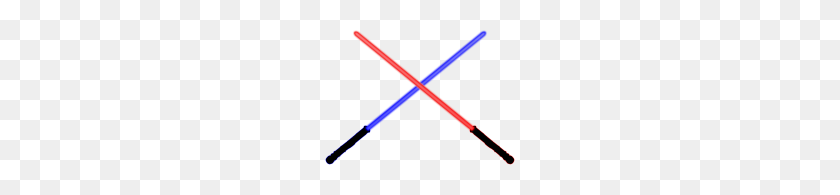 190x135 Blue And Red Laser Swords Clashing - Red Laser PNG