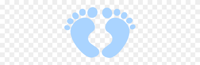 299x213 Blue Baby Feet Clip Art - Rotation Clipart