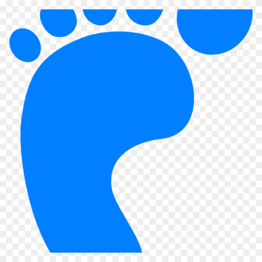 1024x1024 Blue Baby Feet Clipart - Baby Hands And Feet Clipart