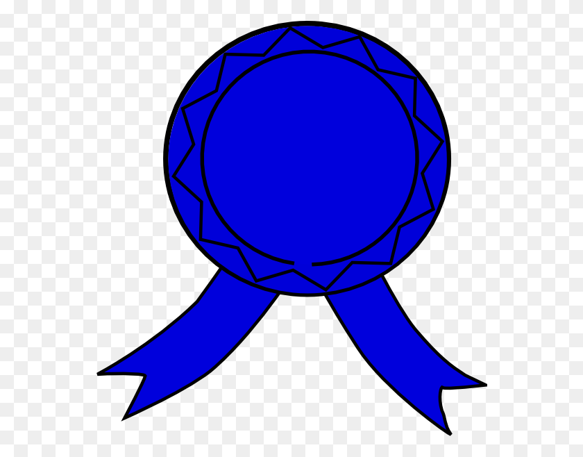 564x598 Blue Badge Clip Art - Clipart Badge