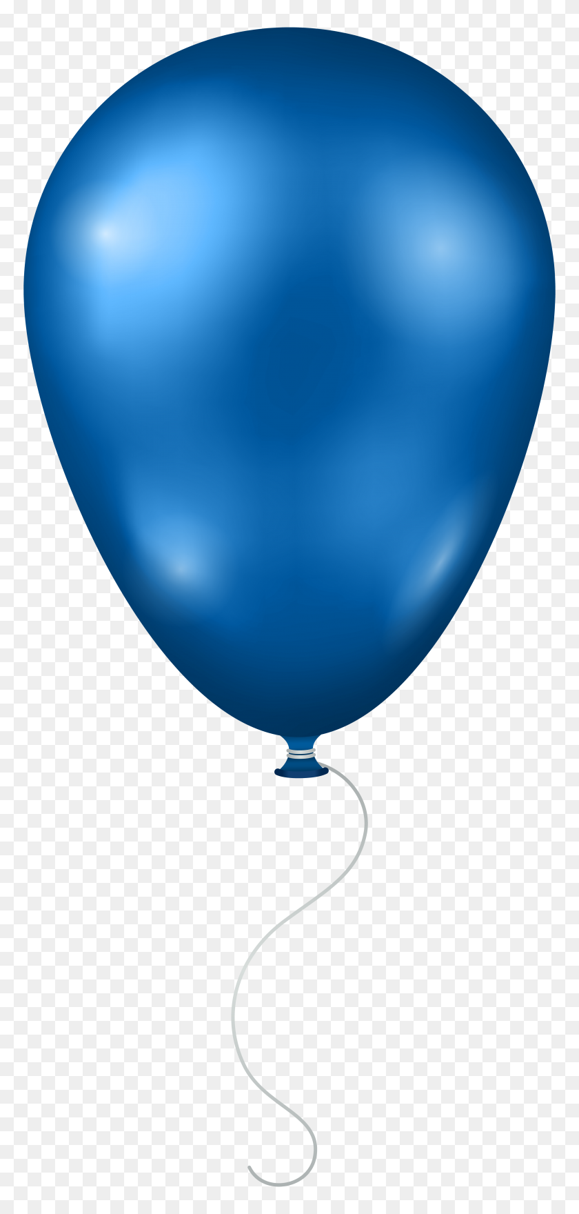 3670x8000 Blue Balloon Transparent Png Clip Art Gallery - Balloon Clipart